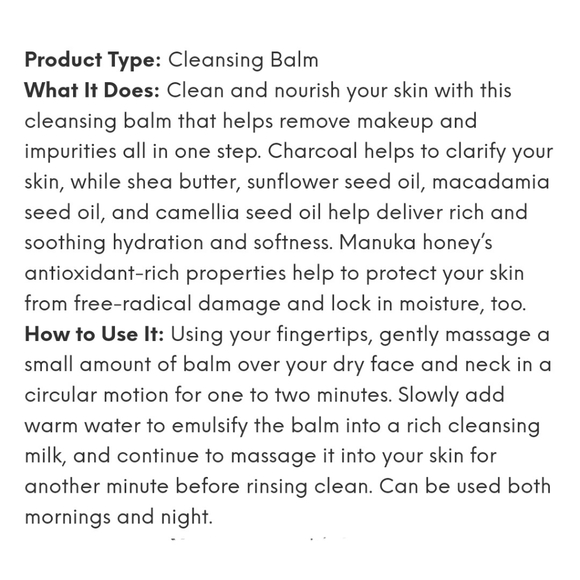 💚2/$20 Keys Soulcare Nourishing Cleansing Balm - Picture 10 of 11